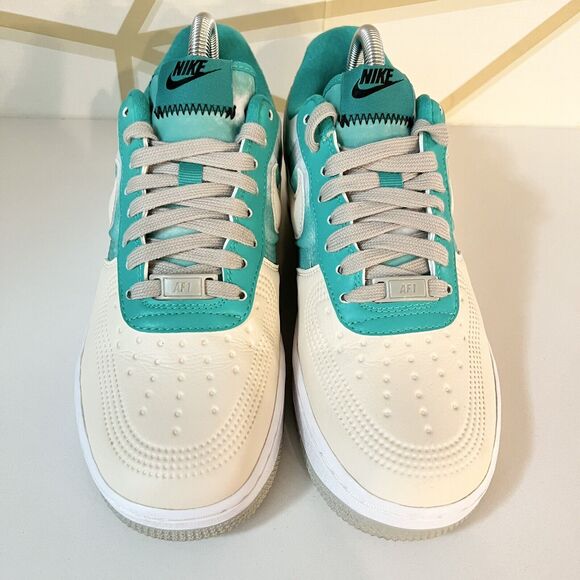 Nike By You Air Force 1 Low 'Cozi' Teal DN4164-991 Sz W 8/M 6 Shoes- Worn once - Picture 3 of 14